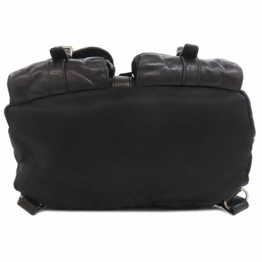 Prada logo Backpack Rucksack Daypack - Picture 4 of 11